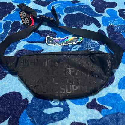 SUPREME WAIST BAG (SS19) BLACK