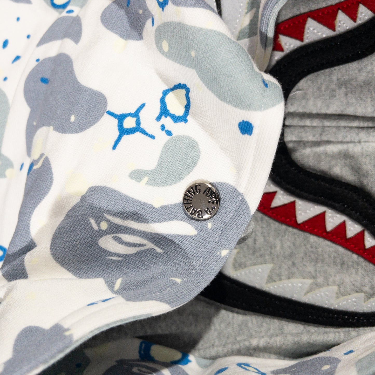 Campera Bape Space Camo Doble Capucha XL