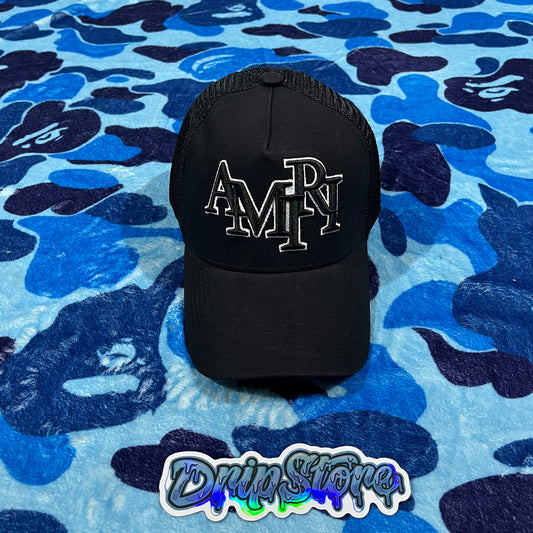 Gorra Amiri Logo Negra