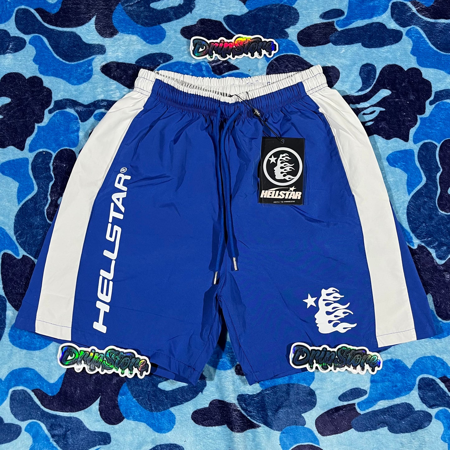 Short Malla Hellstar Azul M