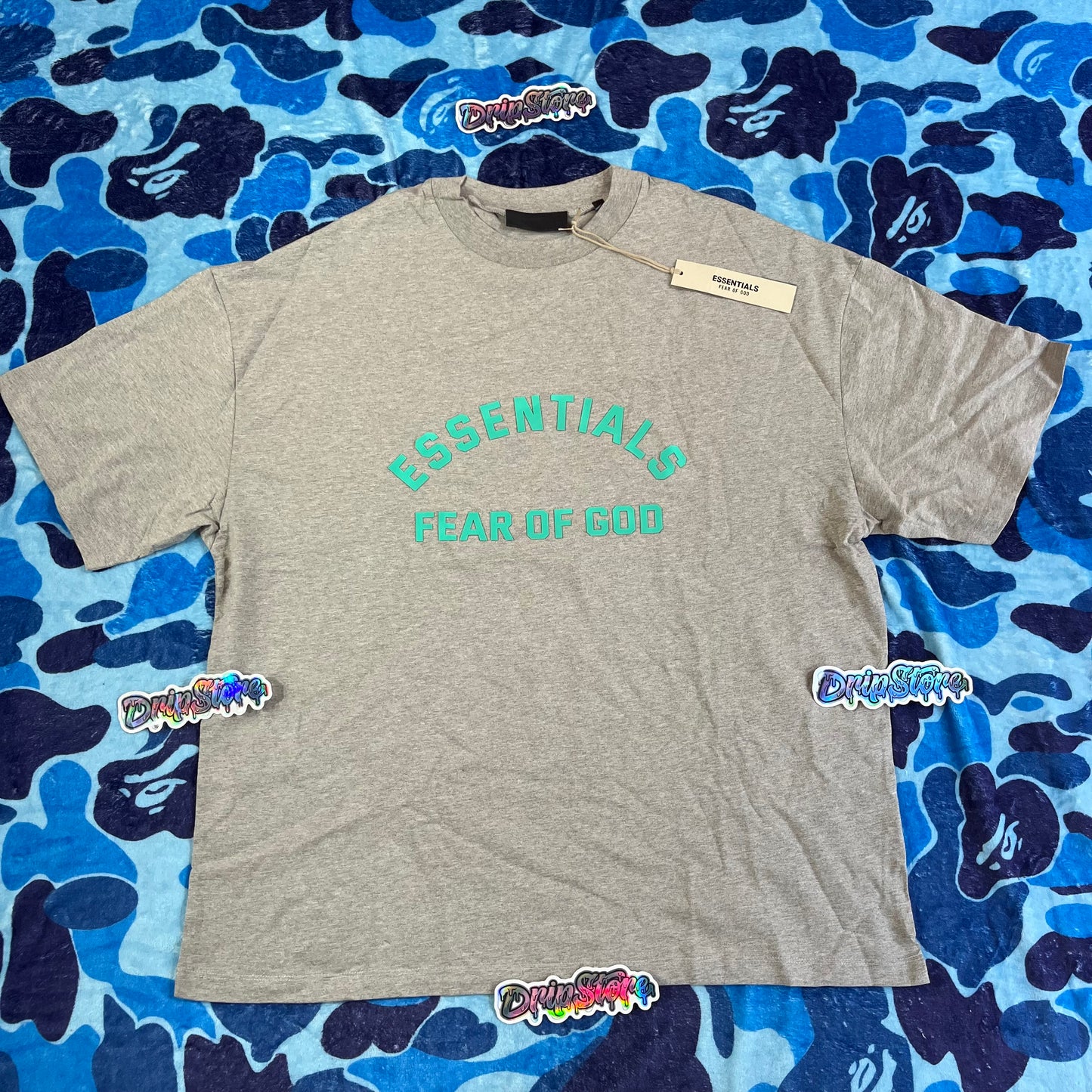 Remera FOG Essentials Arch Logo Gris XL