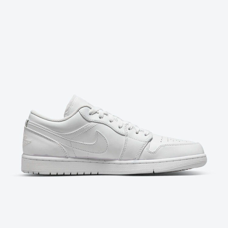 JORDAN 1 LOW TRIPLE WHITE