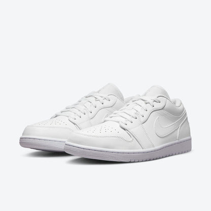 JORDAN 1 LOW TRIPLE WHITE