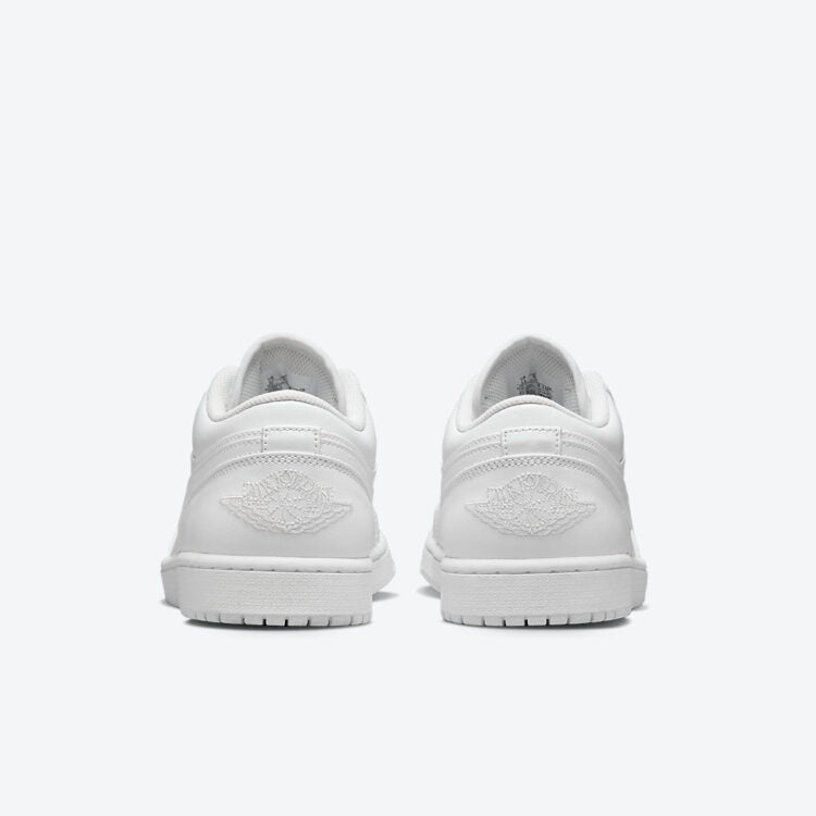 JORDAN 1 LOW TRIPLE WHITE