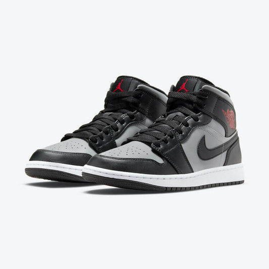 JORDAN 1 MID SHADOW RED