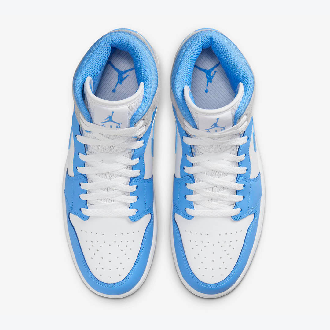 AIR JORDAN 1 MID UNIVERSITY BLUE