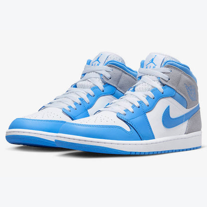 AIR JORDAN 1 MID UNIVERSITY BLUE