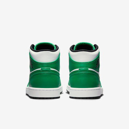 JORDAN 1 MID LUCKY GREEN