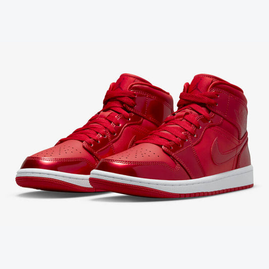 JORDAN 1 MID SE RED POMEGRANATE