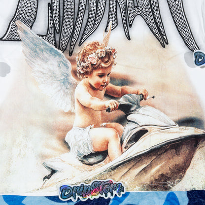 Remera Mixed Emotion Jetski Blanca L-XL
