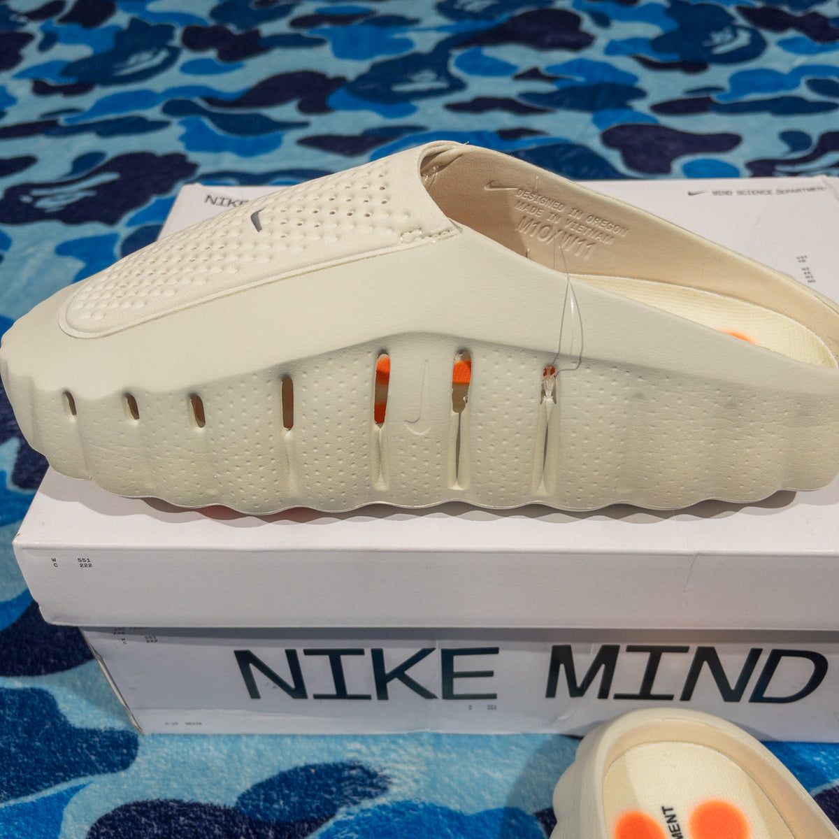 Ojotas Nike Mind 001 Light Bone 9-10-11 US