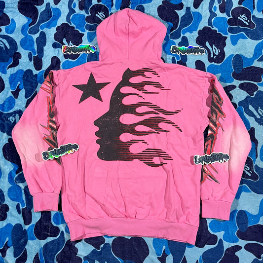 Buzo Hellstar Brainwashed Without Brain Rosa XL