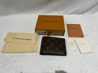 LOUIS VUITTON MULTIPLE WALLET MONOGRAM BROWN