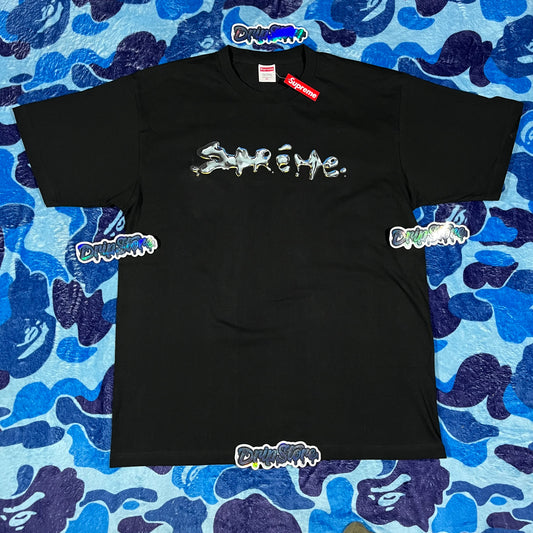 Remera Supreme Liquid Negra XL