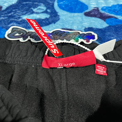 Pantalón Supreme Satin Applique Negro XL