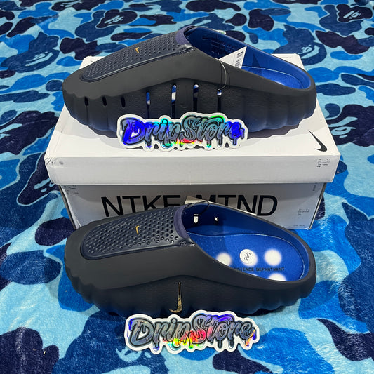 Nike Mind 001 Slide Blackened Blue Game Royal