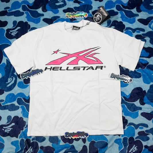 Remera Hellstar Sport Logo Blanca L