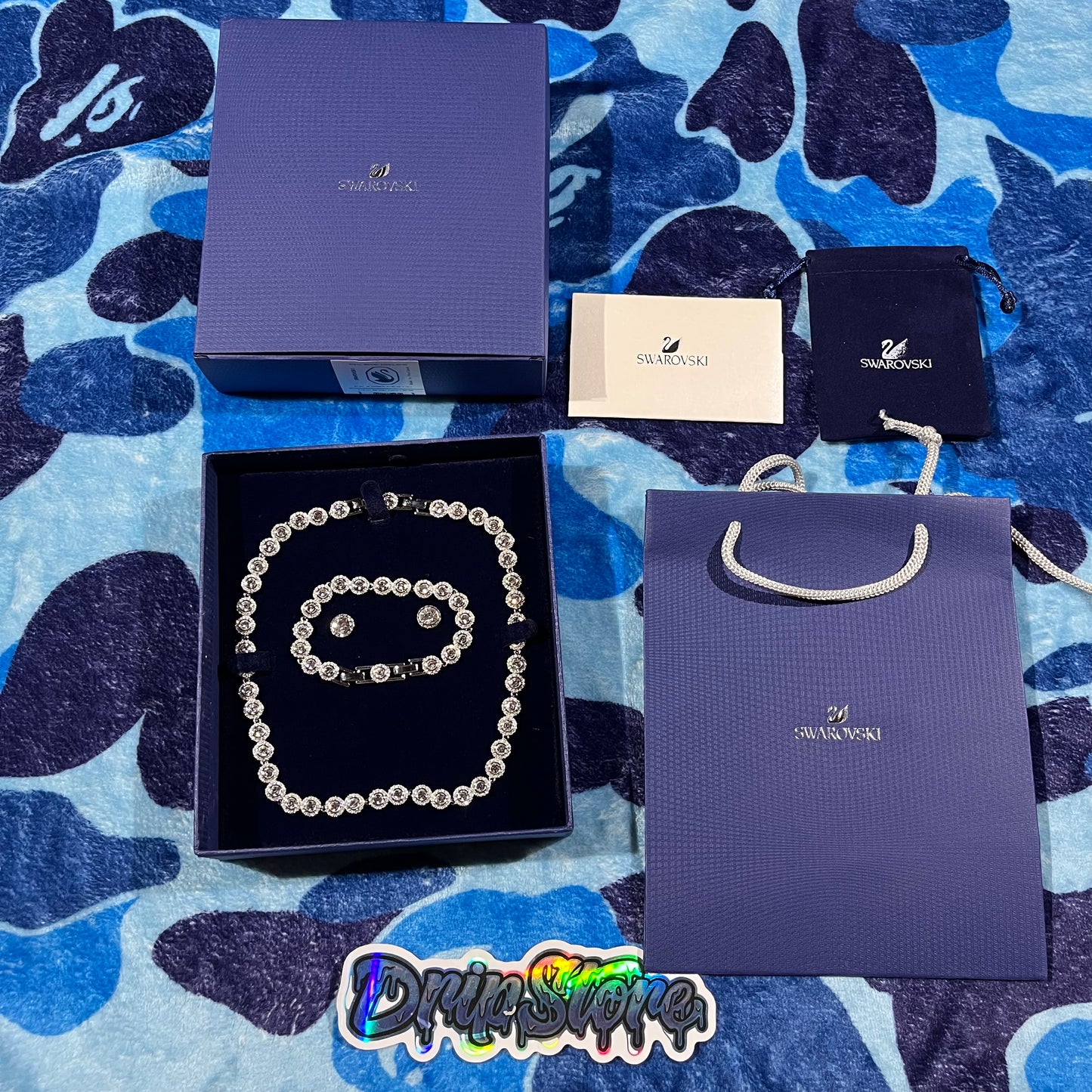 Set Swarovski Angelic Rose Gold