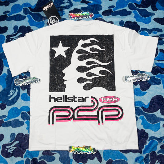 Remera Hellstar Sport Logo Blanca L