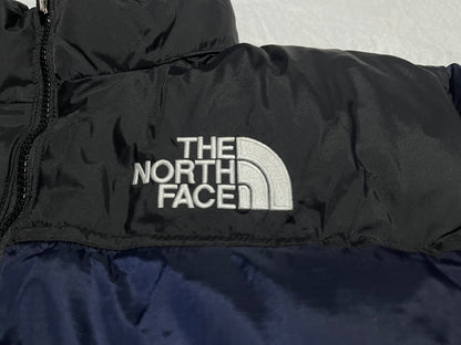 THE NORTH FACE 1996 RETRO NUPTSE 700 FILL PACKABLE JACKET NAVY BLUE