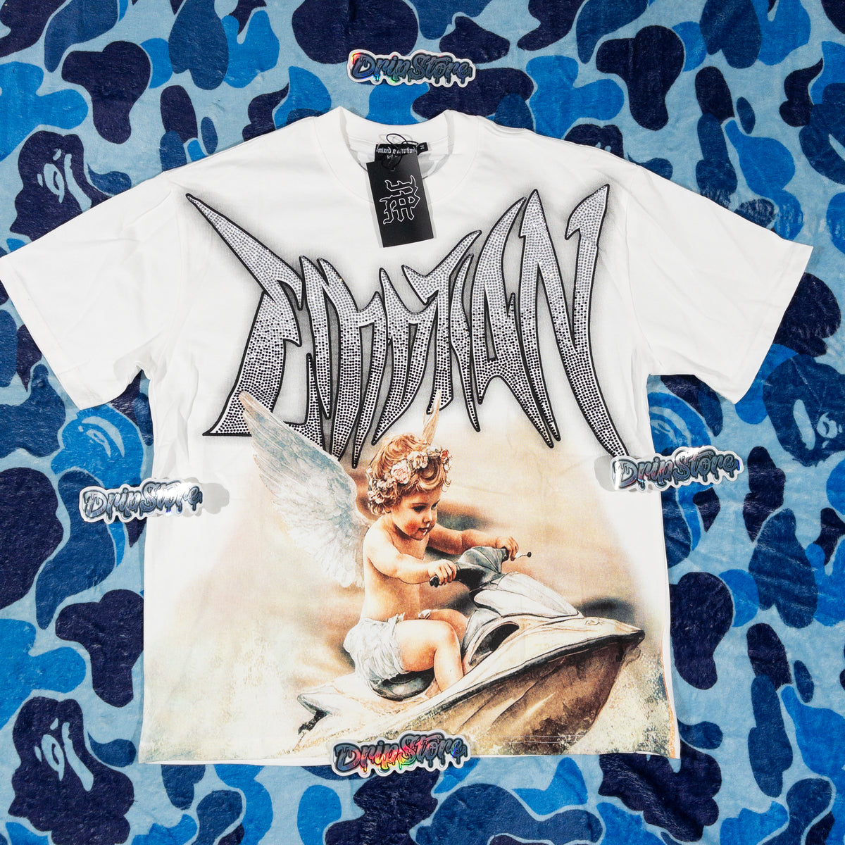 Remera Mixed Emotion Jetski Blanca L-XL