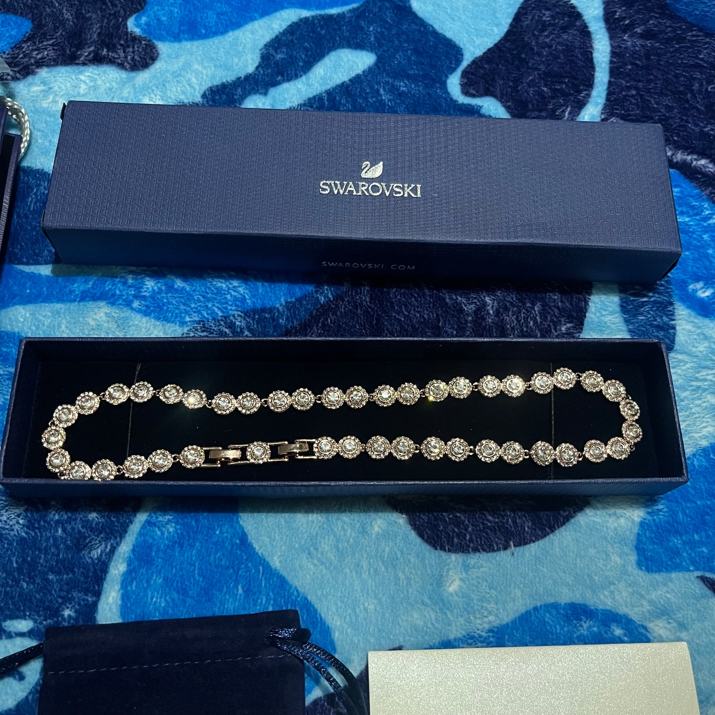 Gargantilla Swarovski Angelic Rose Gold