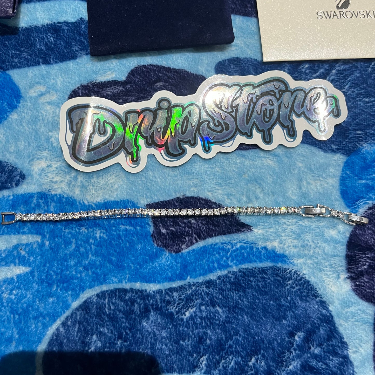 Pulsera Swarovski Tennis Plateada