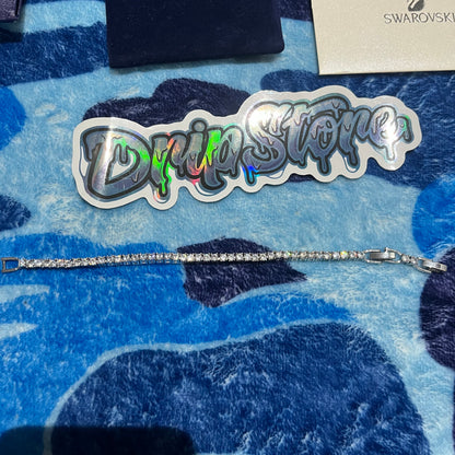 Pulsera Swarovski Tennis Plateada