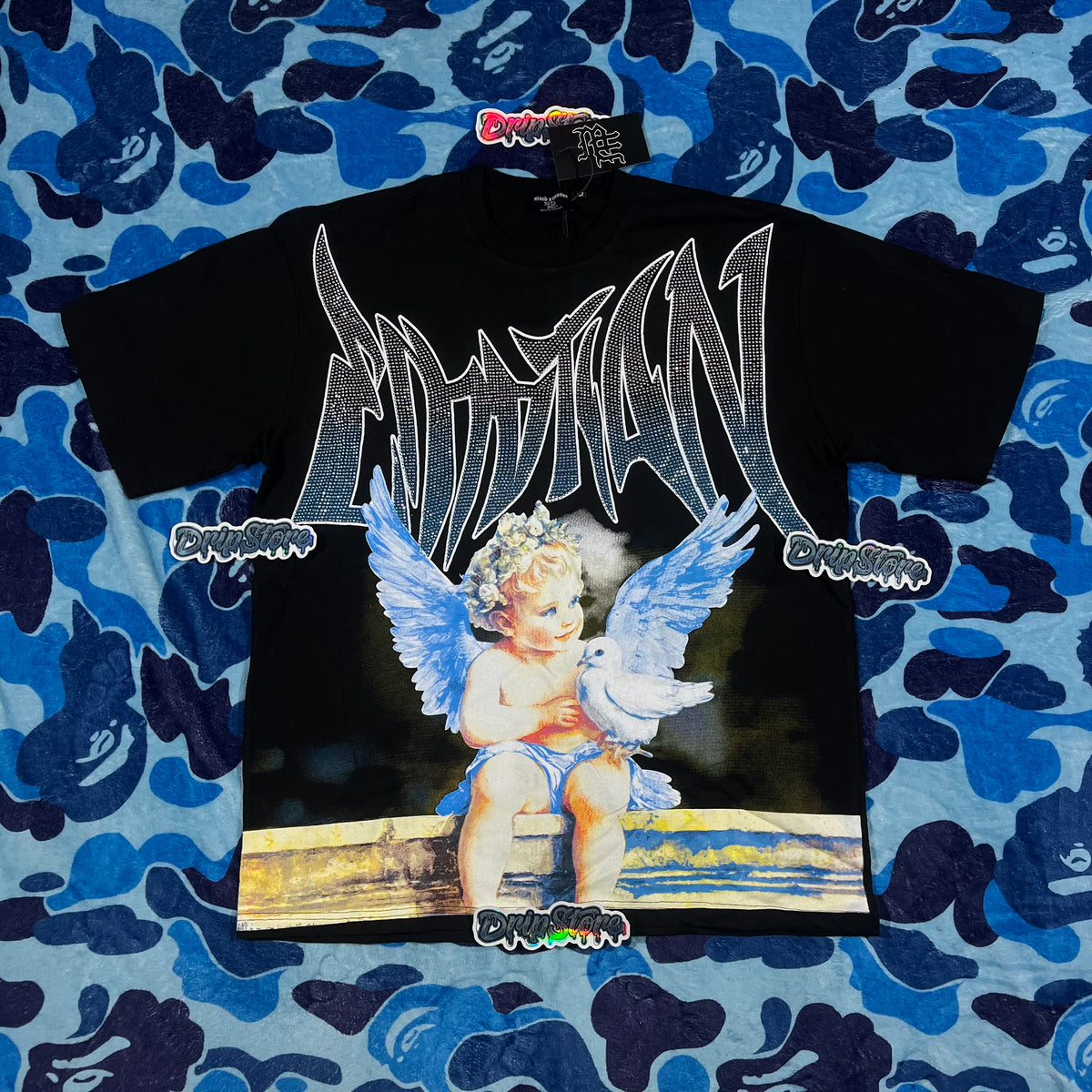 Remera Mixed Emotion Dove Negra  L-XL