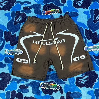 Short Hellstar Warm Up Marrón M
