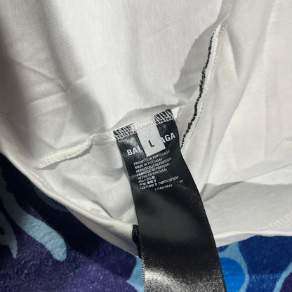 Remera Balenciaga PARIS 10 Blanco L