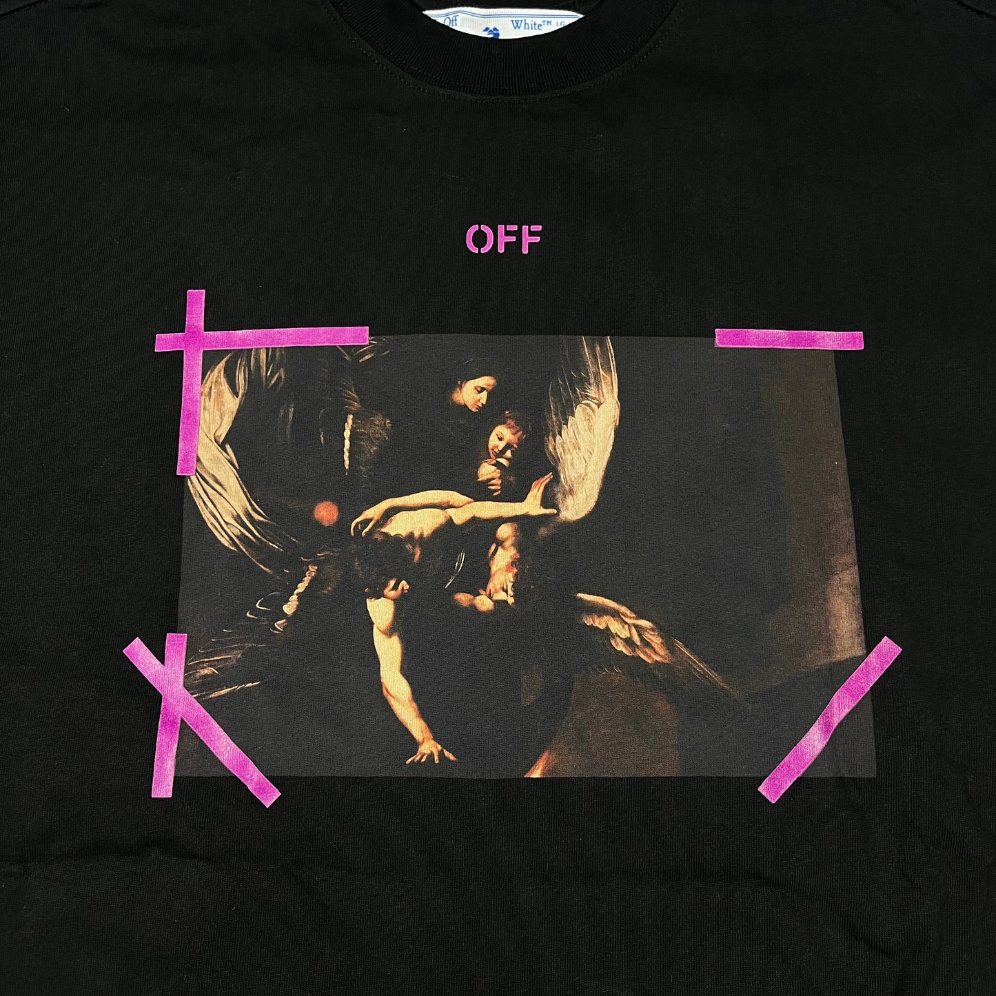 Remera Off White Caravaggio Negro M