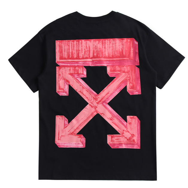 OFF-WHITE MARKER RED ARROWS TEE BLACK