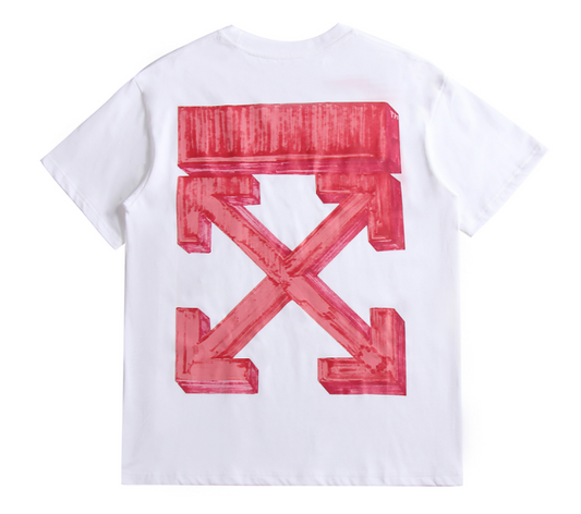 OFF-WHITE MARKER RED ARROWS TEE WHITE