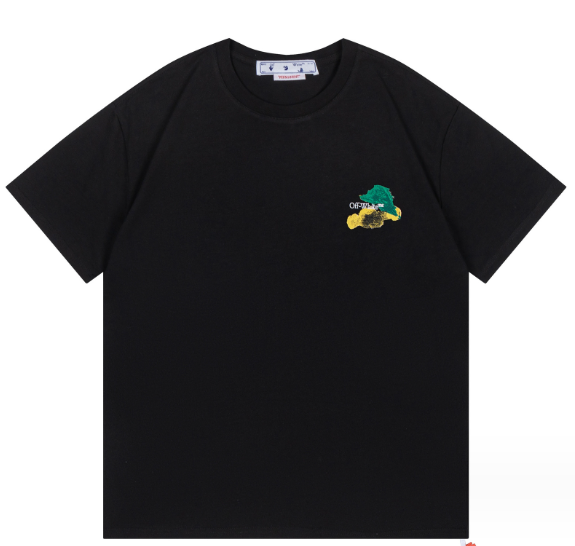 OFF-WHITE BRUSH ARROWS TEE BLACK