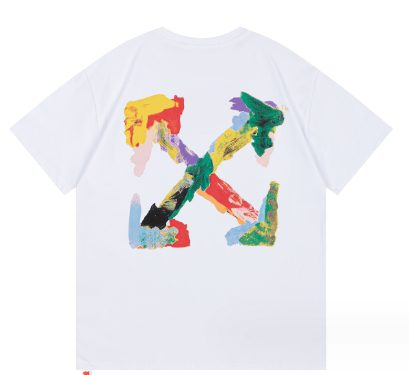 OFF-WHITE BRUSH ARROWS TEE WHITE