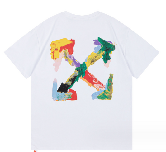 OFF-WHITE BRUSH ARROWS TEE WHITE