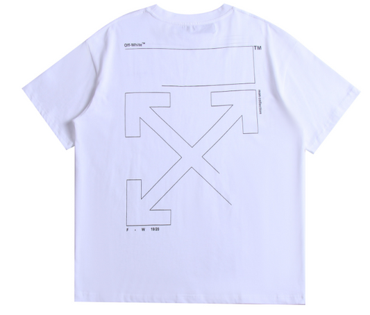 OFF-WHITE UNFINISHED T-SHIRT WHITE