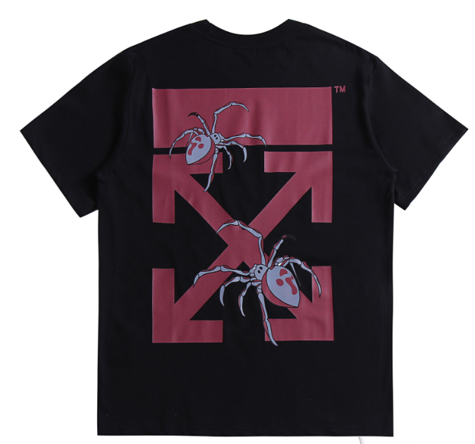 OFF-WHITE ARACHNO ARROWS T-SHIRT BLACK