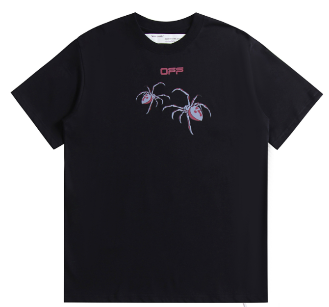 OFF-WHITE ARACHNO ARROWS T-SHIRT BLACK