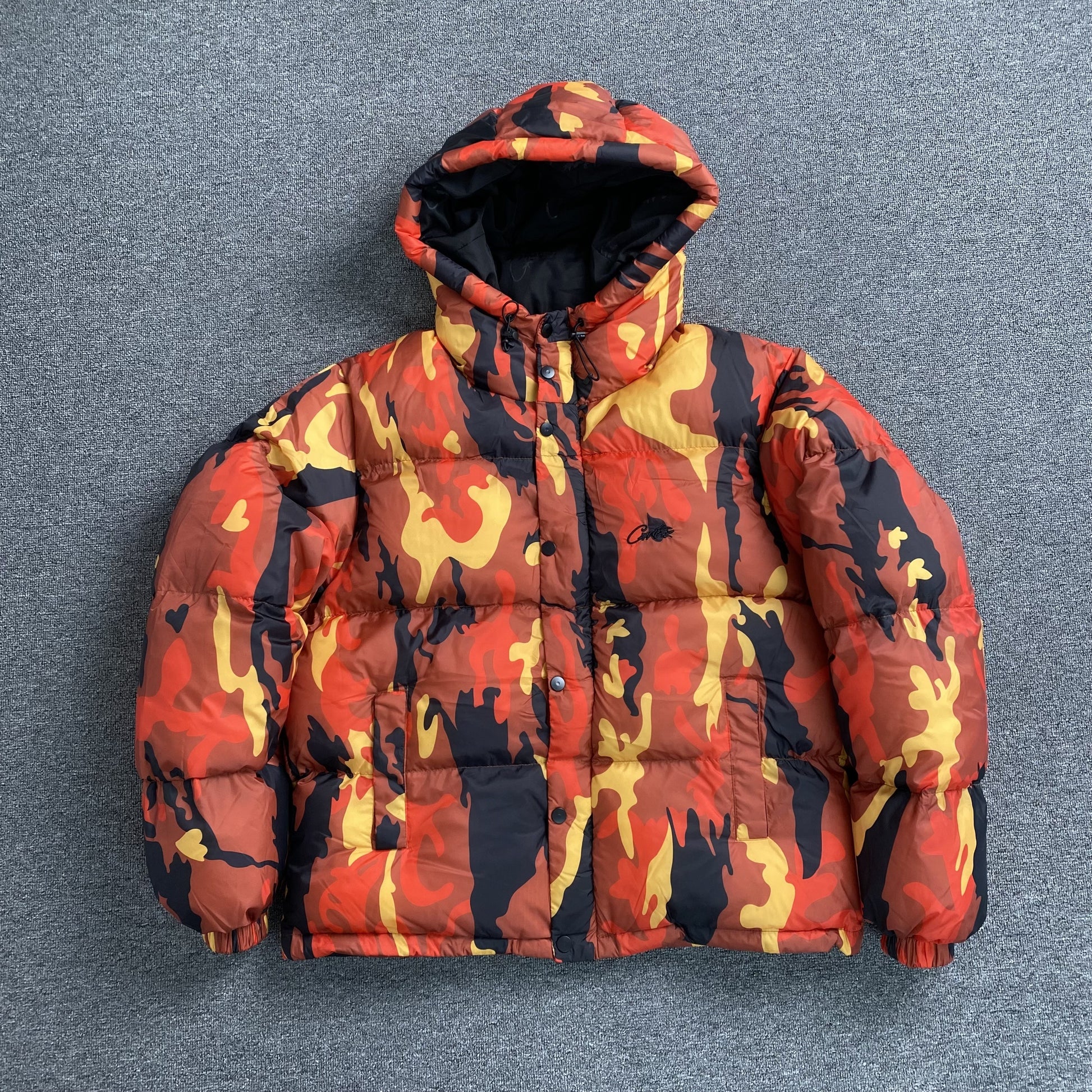 Corteiz-Bolo-V2-Jacket-Blood-Orange-Drip Store Argentina