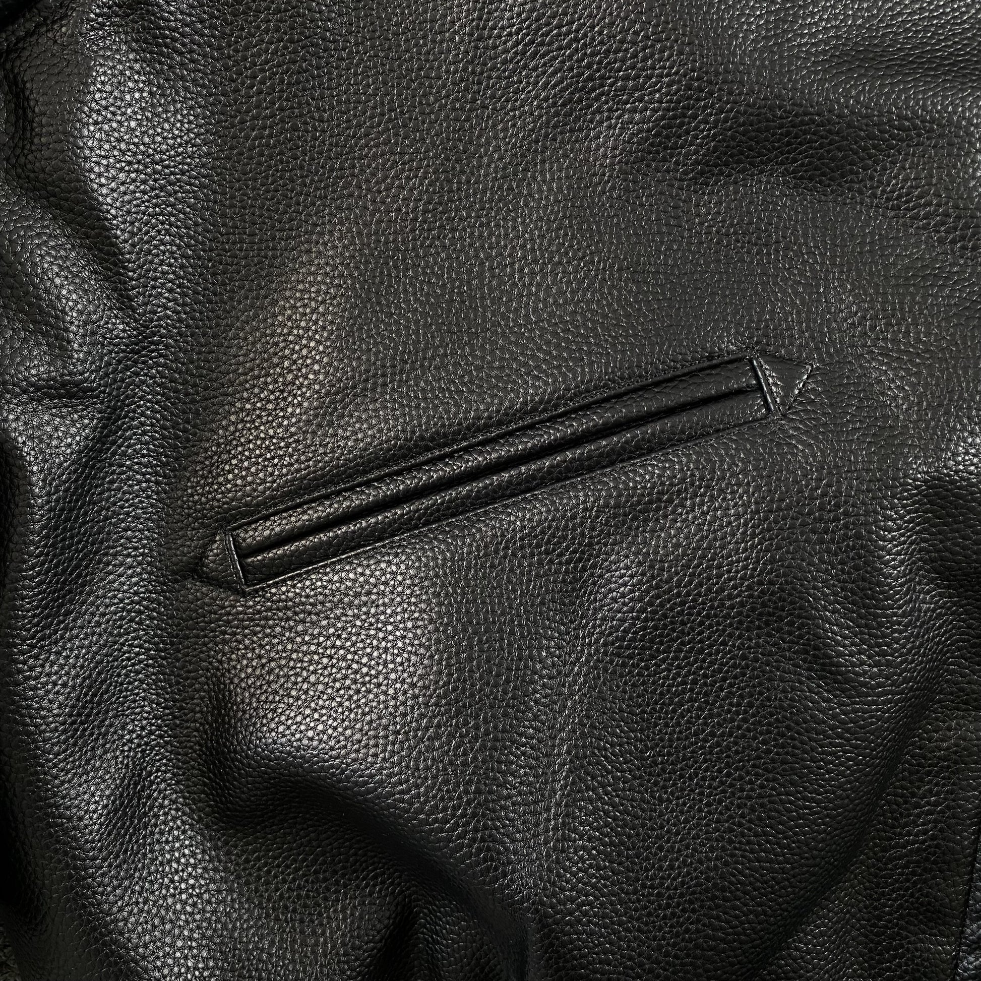 Corteiz-Leather-Jacket-Black-5-Drip Store Argentina