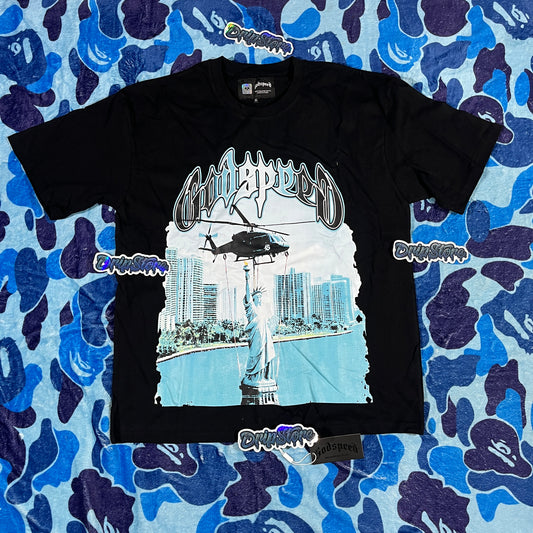Remera Godspeed Memento Vivere Negra XL