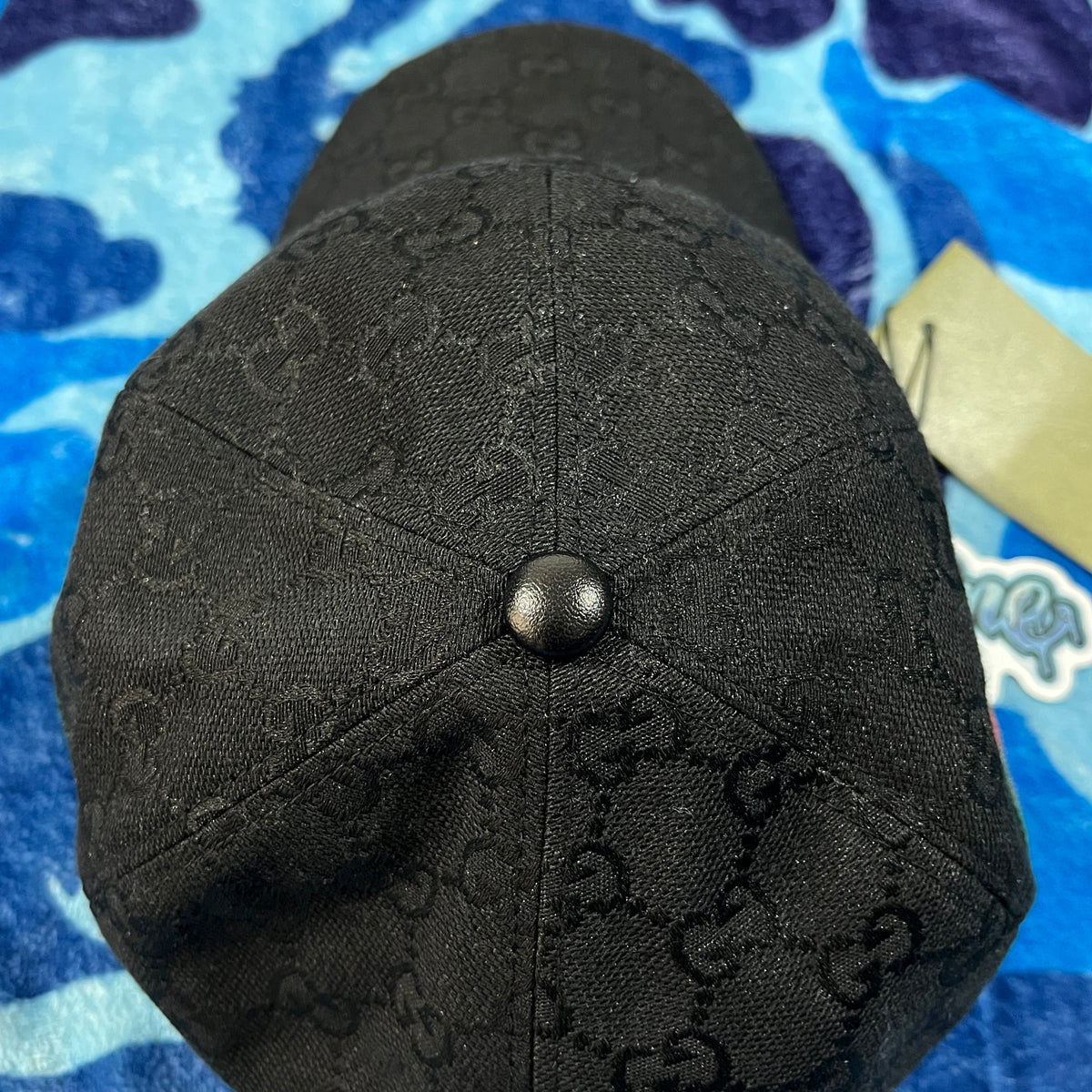 Gorra Gucci Canvas Baseball Negra