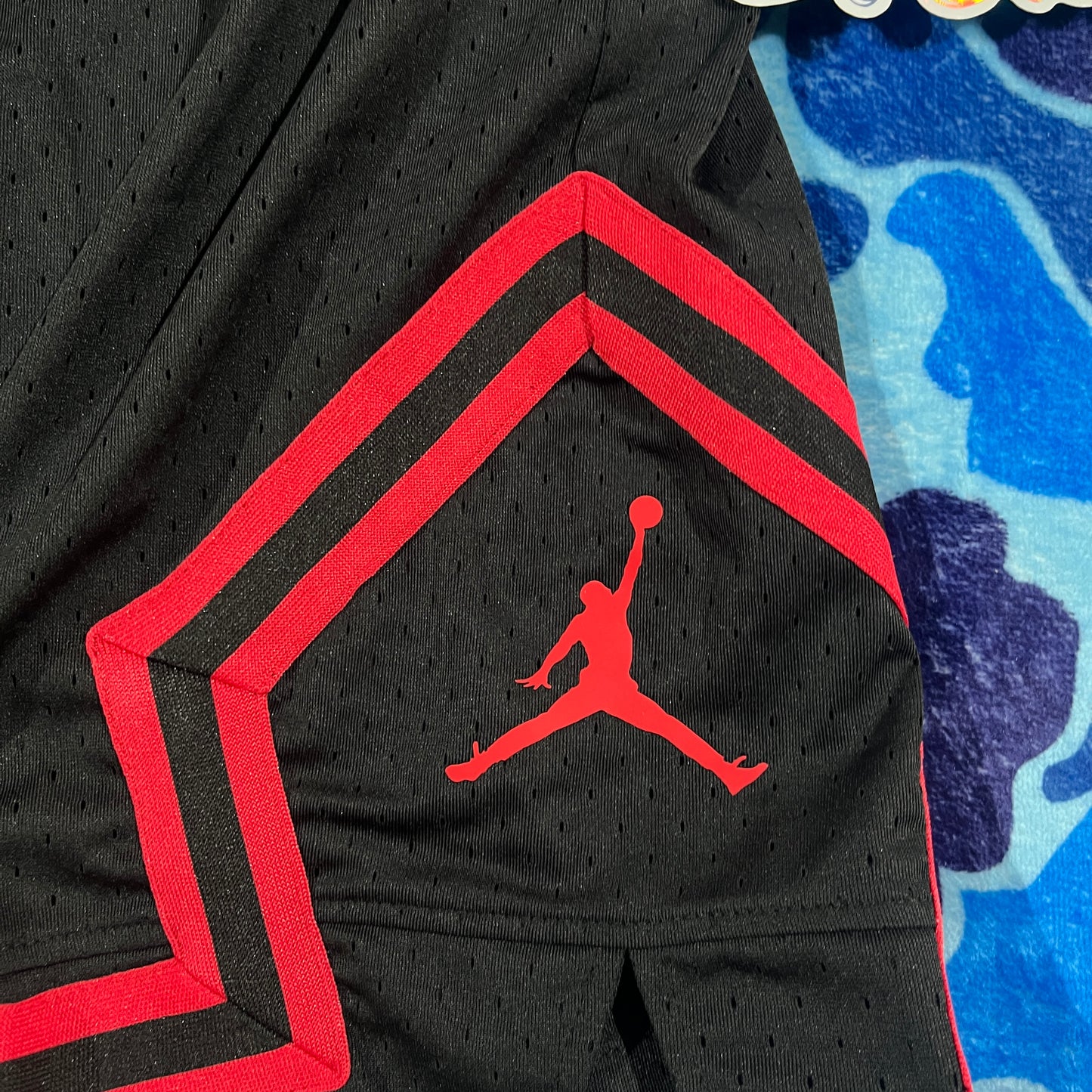 Short Jordan Negro/Rojo M-L-XL-XXL