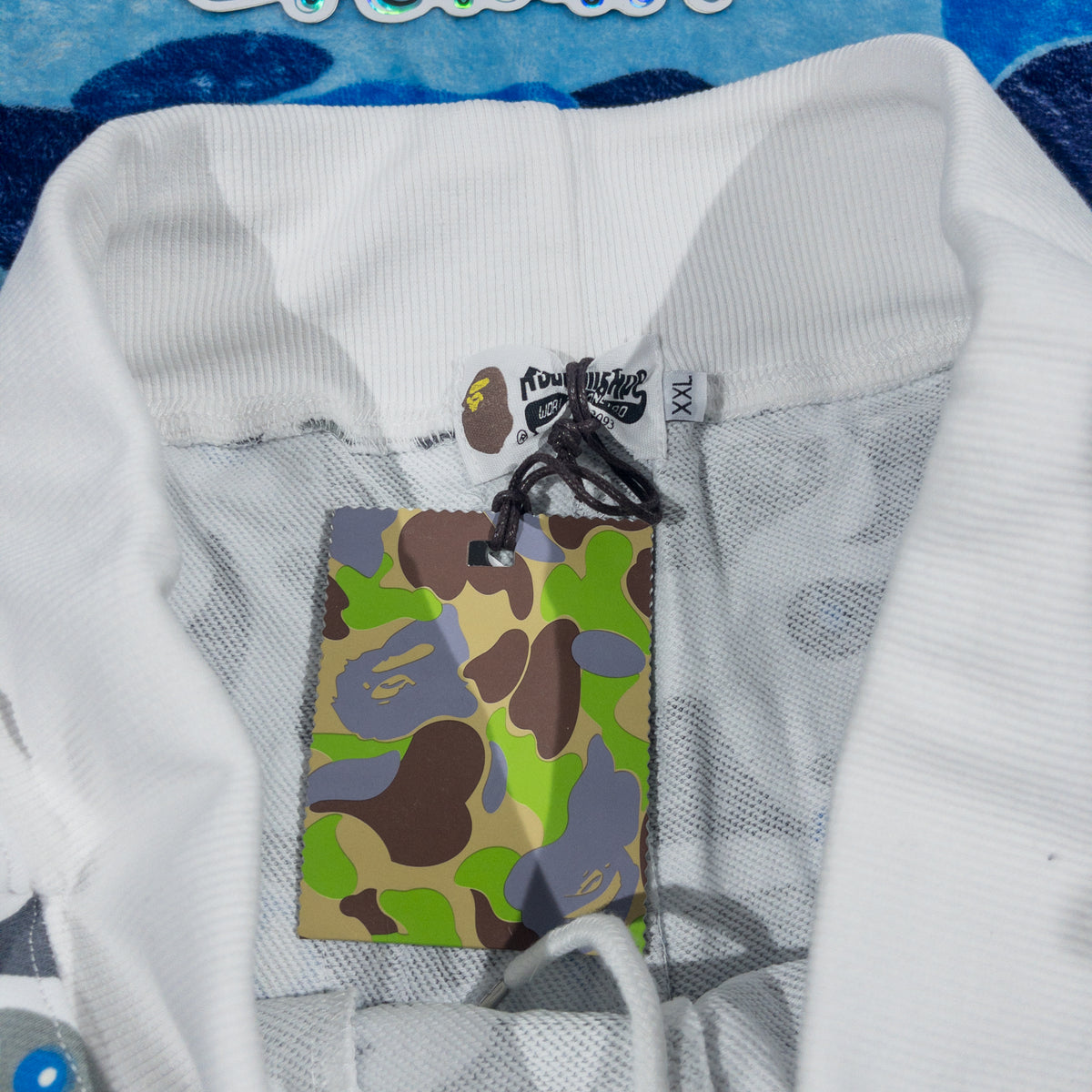 Short Bape Space Camo Blanco XXL