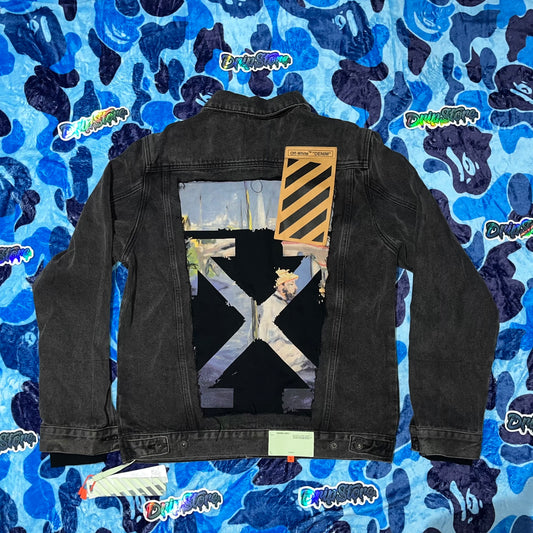 OFF WHITE CABAN DENIM JACKET