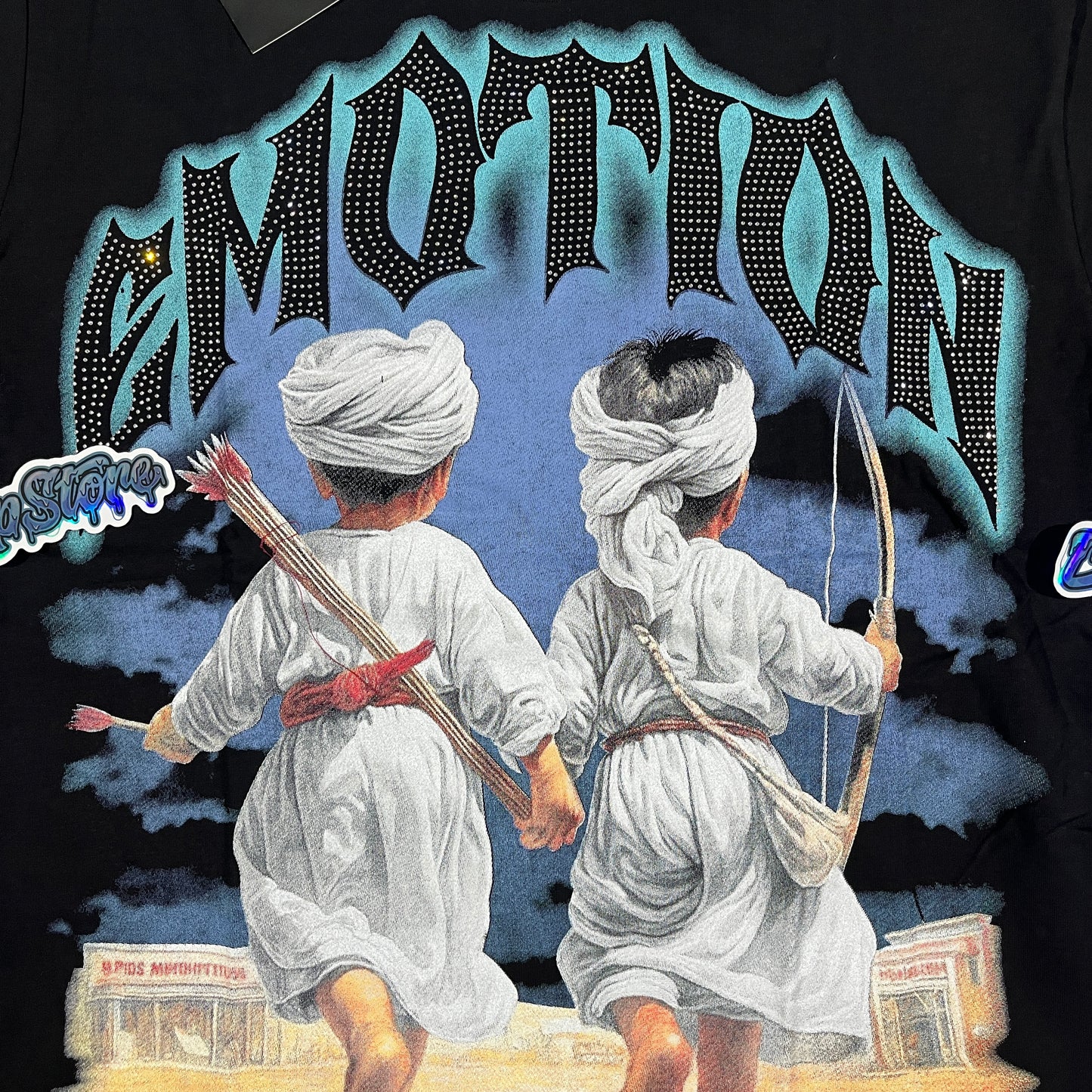 Remera Mixed Emotion Archer Negra XL