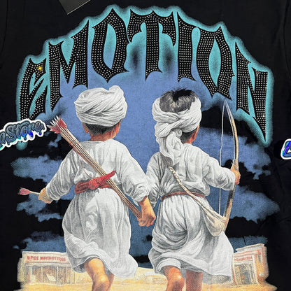 Remera Mixed Emotion Archer Negra XL