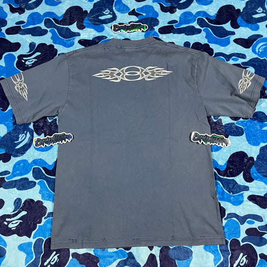 Remera Balenciaga Burning Unity Celeste L